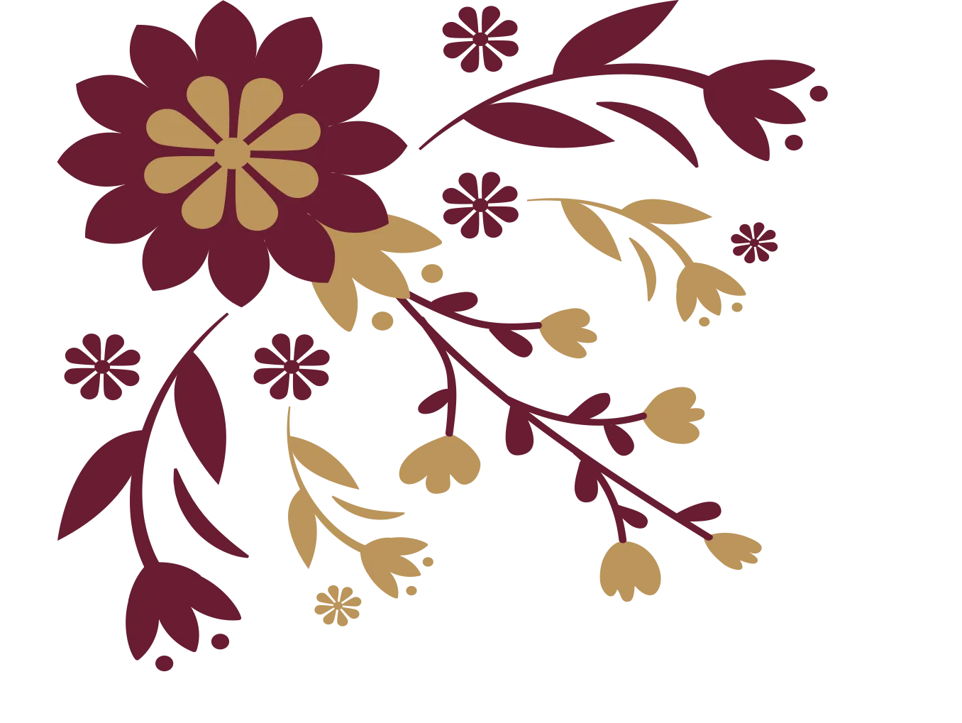 3 Ramillete floral L